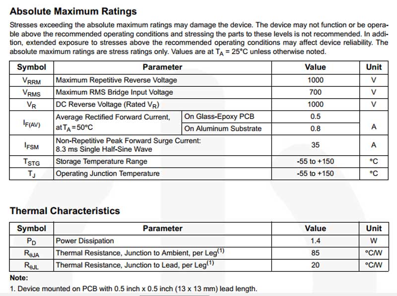 دیود پل smd pe481
